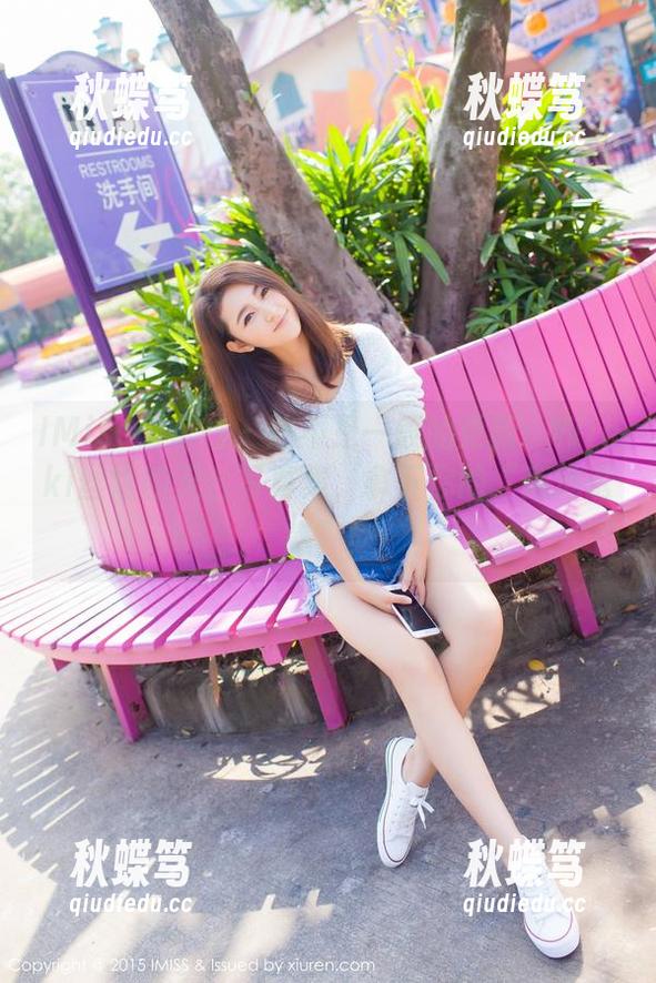 IMiss爱蜜社 - 这不是一般的更新：Winki丝姬的天台写真集，拿下你的“高地诱惑”！