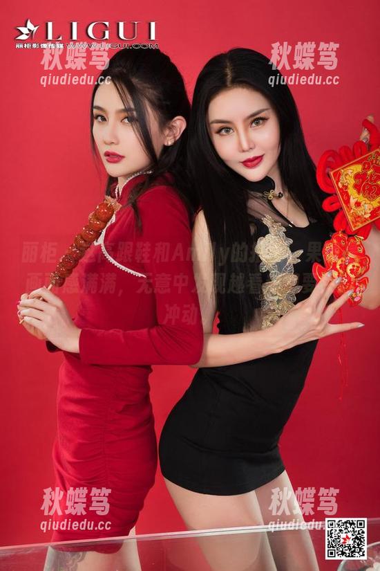 丽柜 - 这高跟鞋和Amily的搭配，果然是画面感满满，无意中发现越看越想要买的冲动。
