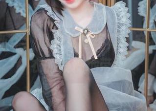 南鸽的新作：透明女仆写真，穿衣与不穿衣的模糊地带！