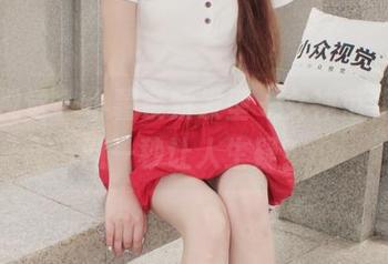 小众视觉 - 小薯条新发型＋女神范儿，美图一秒让人生疑？