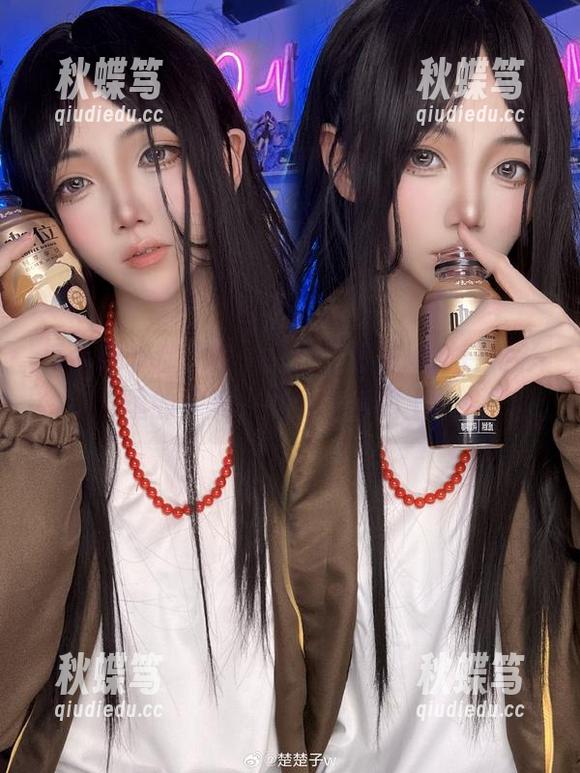 每个细节都想咬一口的楚楚子w，白衬衫里的完美，高清也得跟上！